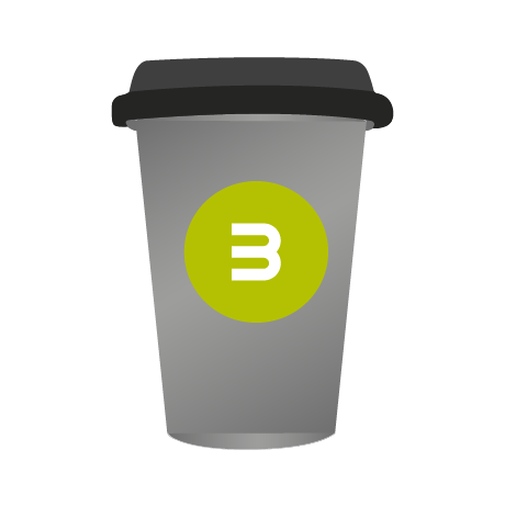 Pappbecher to Go BIO | 200 ml einwandig | rundum bedruckt