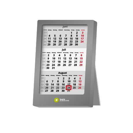 3-Monatskalender DATA - MINI - Zweijahreskalender