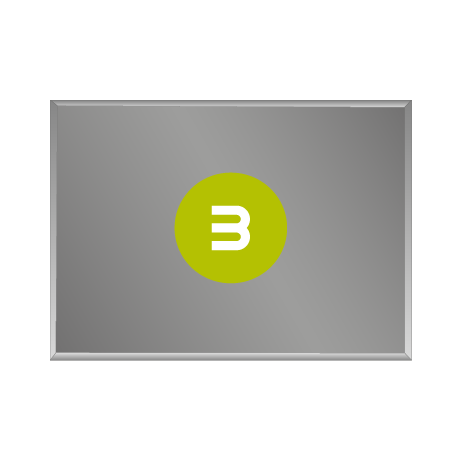 Wandschild | System Karlsruhe | DIN A3 quer